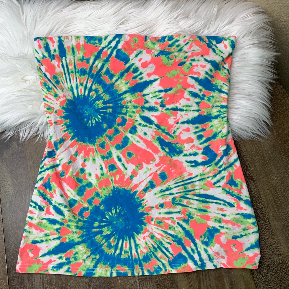 Junior Tie-Dye Tube Top Size XL